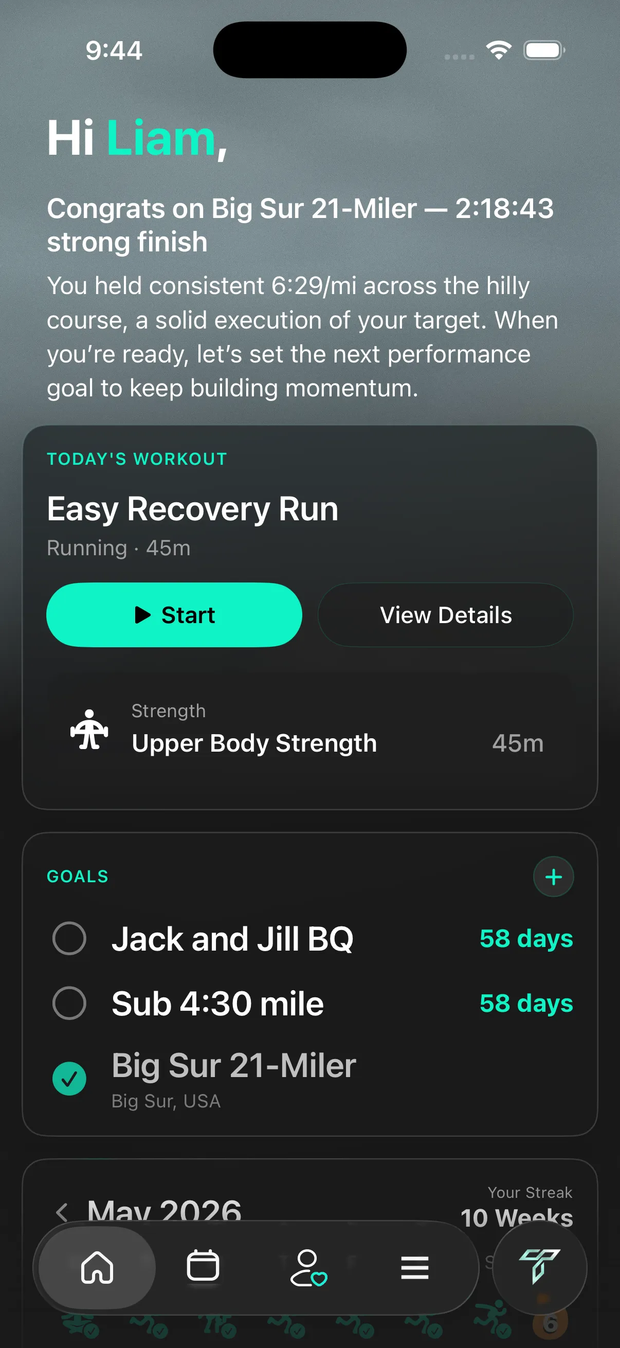 Set your goal